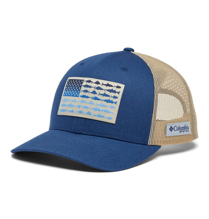 Columbia Unisex Adult PFG Logo Mesh Ball Cap