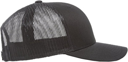 Yupoong Men's YP Classics Retro Trucker Hat, Black, One Size