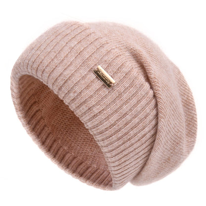 jaxmonoy Slouchy Beanies for Women Winter Lightweight Ladies Knit Hat Cuffed Soft Warm Slouch Beanie Cap - Brown