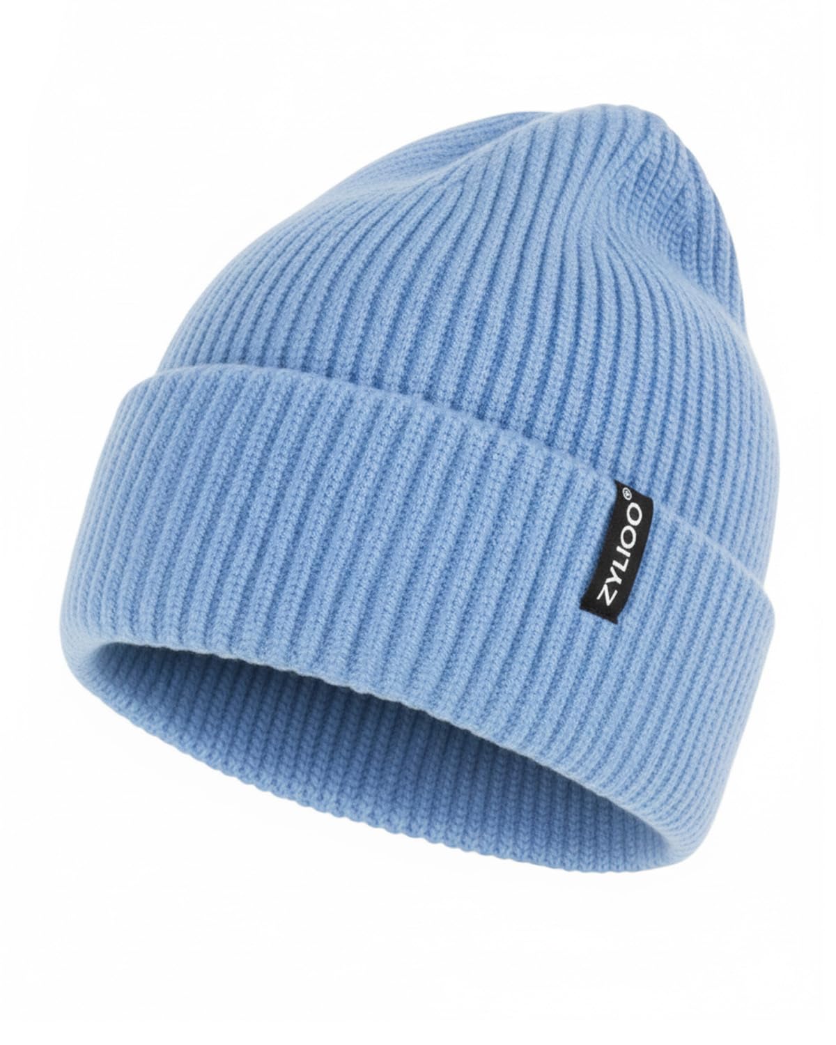 Zylioo XXL Beanie for Men,Big Head Winter Knit Hat,Stretch Warm Skull Cap
