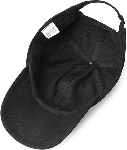 NPQQUAN Original Classic Low Profile Baseball Cap Golf Dad Hat Adjustable