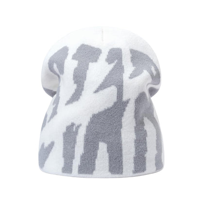 Y2K Beanie for Men Women Knitted Hat Winter Cap Star Design Warm Casual Skullies Cold Weather Knit Outdoor