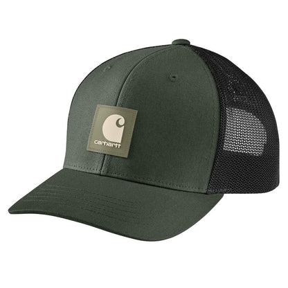 Carhartt Men's Rugged Flex Twill Mesh-Back Logo Patch Cap