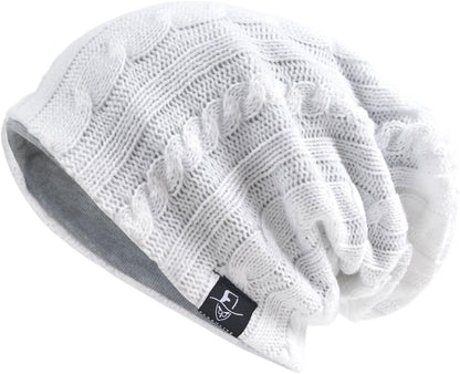 VECRY Men's Slouch Beanie Skull Cap Long Baggy Hip-Hop Winter Summer Hat