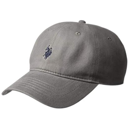 U.S. Polo Assn. Baseball Cap, 100% Cotton Adjustable Dad Hat with Small Pony Logo