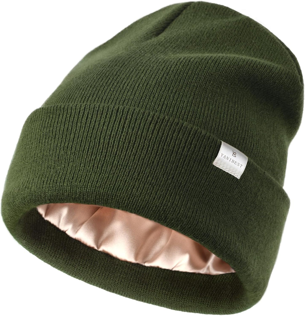 YANIBEST Satin Lined Beanie for Women, Reduce Frizz Winter Hats