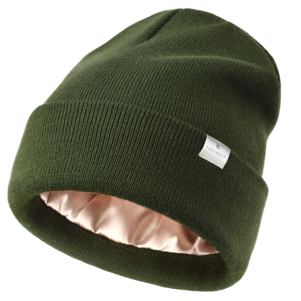 YANIBEST Satin Lined Beanie for Women, Reduce Frizz Winter Hats