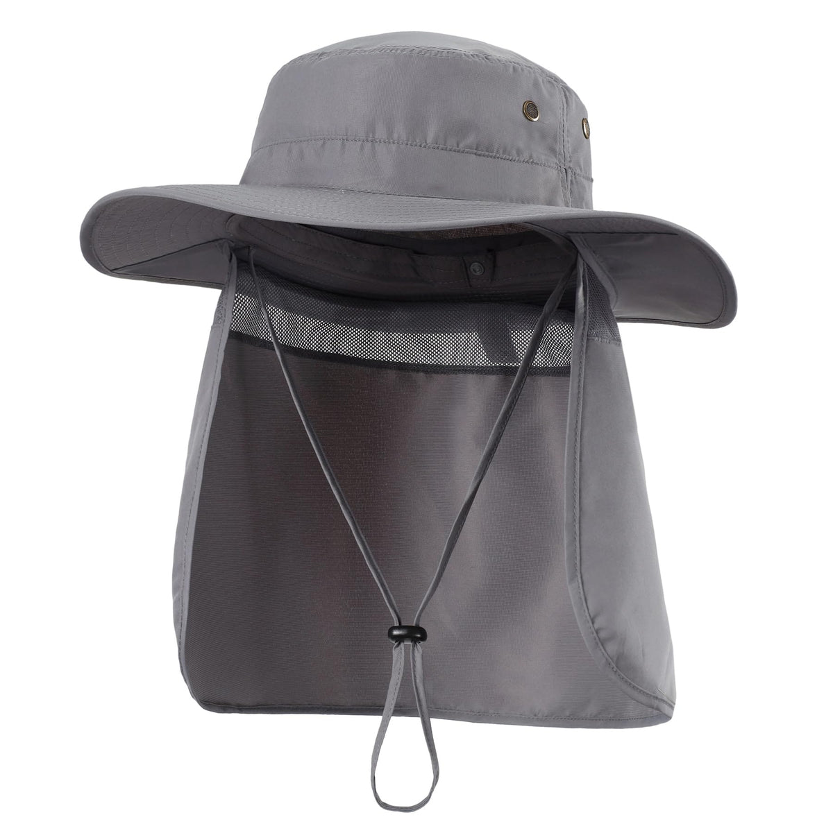 Home Prefer UPF50 Mens Sun Hat with Neck Flap Quick Dry UV Protection Cap Womens Wide Brim Fishing Hat Neck Flap Beach Garden