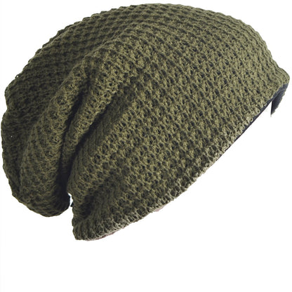 FORBUSITE Mens Slouchy Long Oversized Beanie Knit Cap for Summer Winter B08