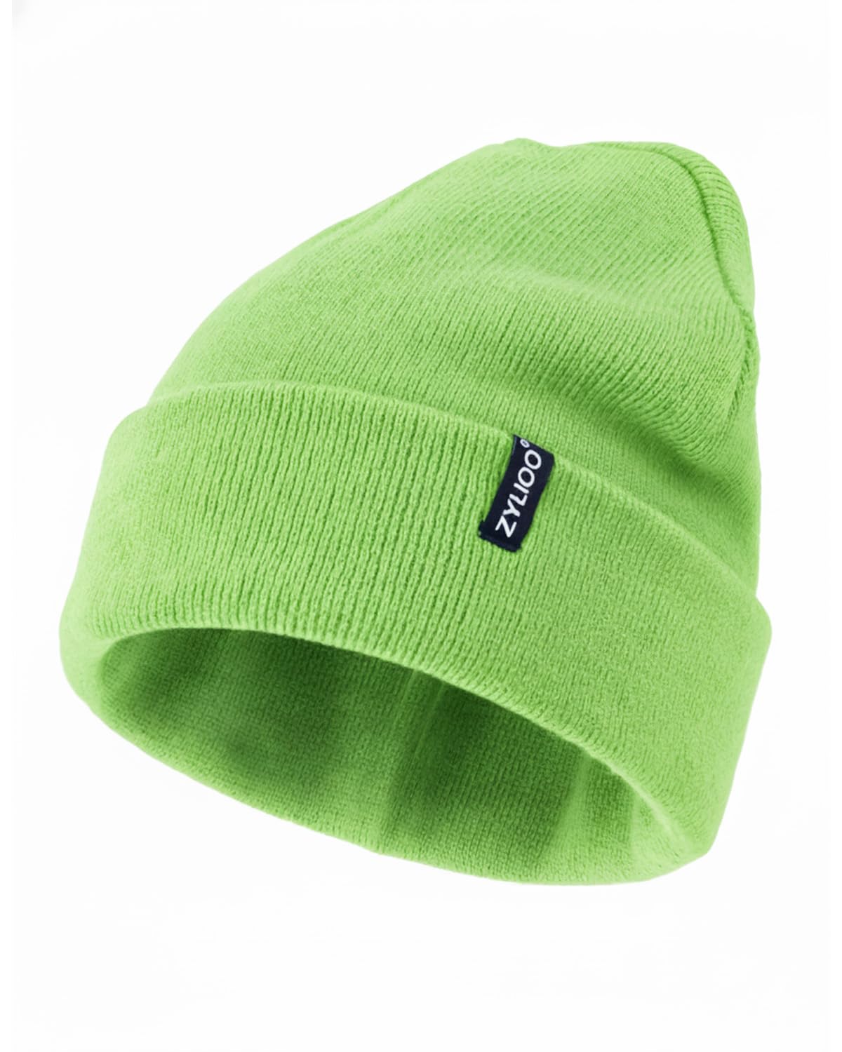 Zylioo XXL Beanie for Men,Big Head Winter Knit Hat,Stretch Warm Skull Cap