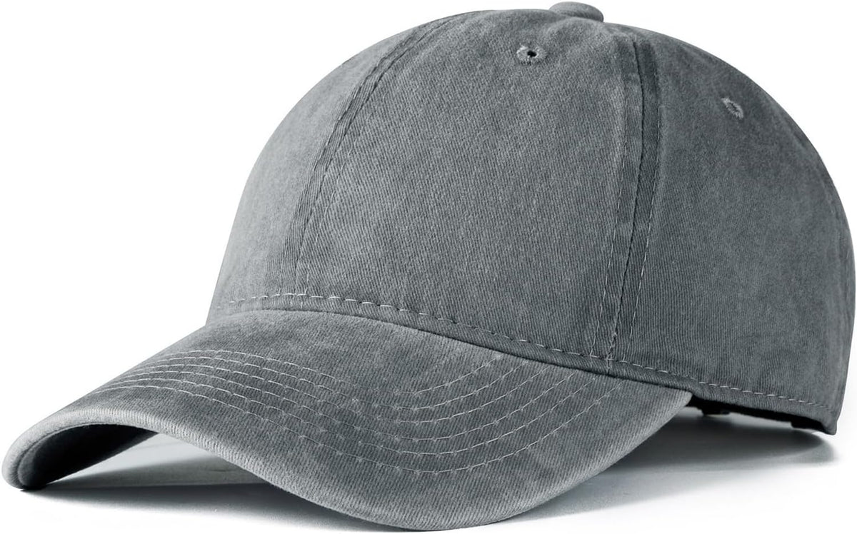 Edoneery Baseball Cap for Men and Women, Low Profile Washed Cotton Dad Hat