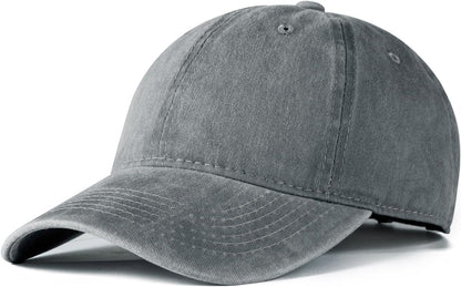 Edoneery Baseball Cap for Men and Women, Low Profile Washed Cotton Dad Hat