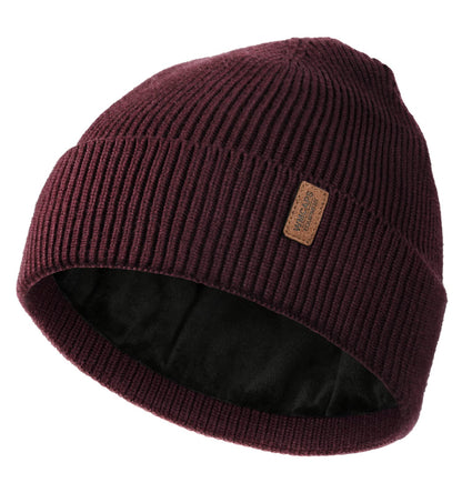 Wmcaps Winter Beanie for Men Women, Soft Warm Fleece Lined Knit Hat