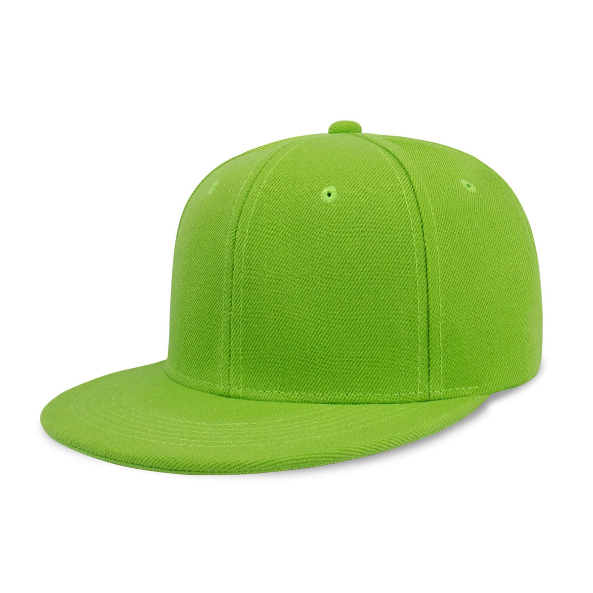 CHOK.LIDS Classic Snapback Flat Bill Hat Blank Adjustable Baseball Cap