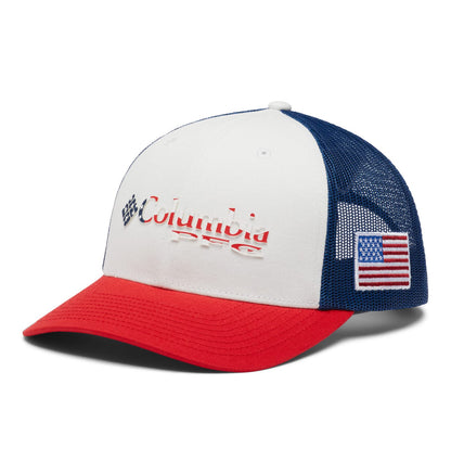 Columbia Unisex Adult PFG Logo Mesh Ball Cap