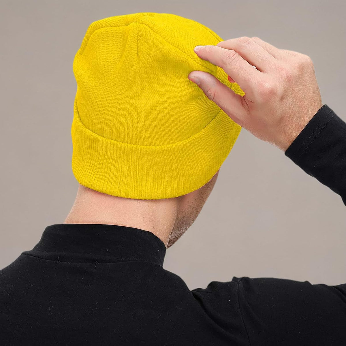 Zando Halloween Beanie for Women Men Youth, Knit Cuffed Hat