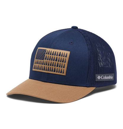 Columbia Unisex Adult PFG Logo Mesh Ball Cap