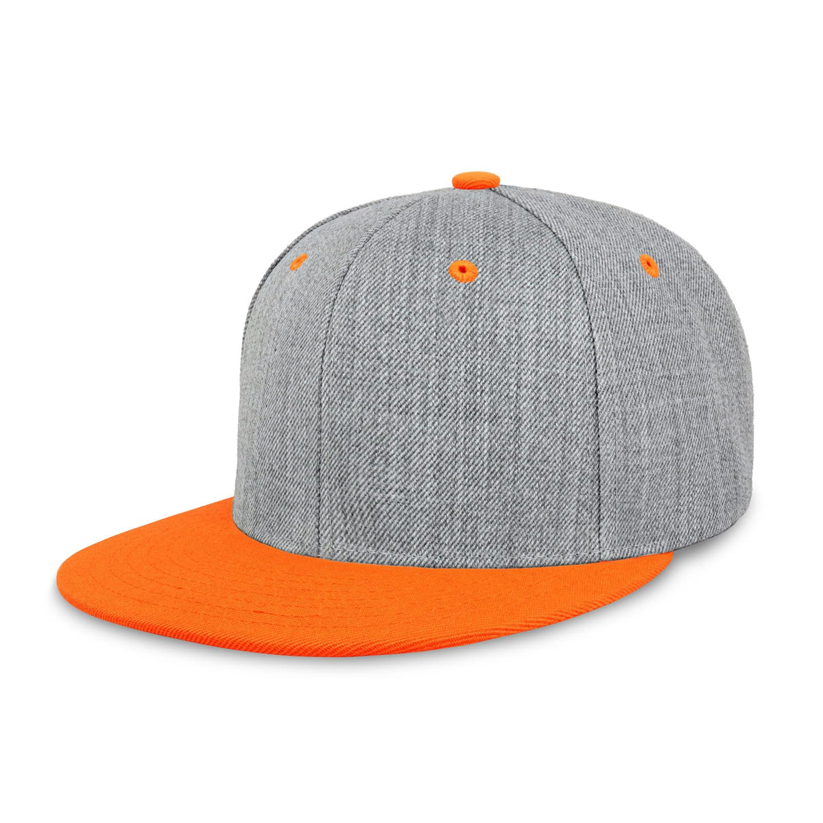 CHOK.LIDS Classic Snapback Flat Bill Hat Blank Adjustable Baseball Cap