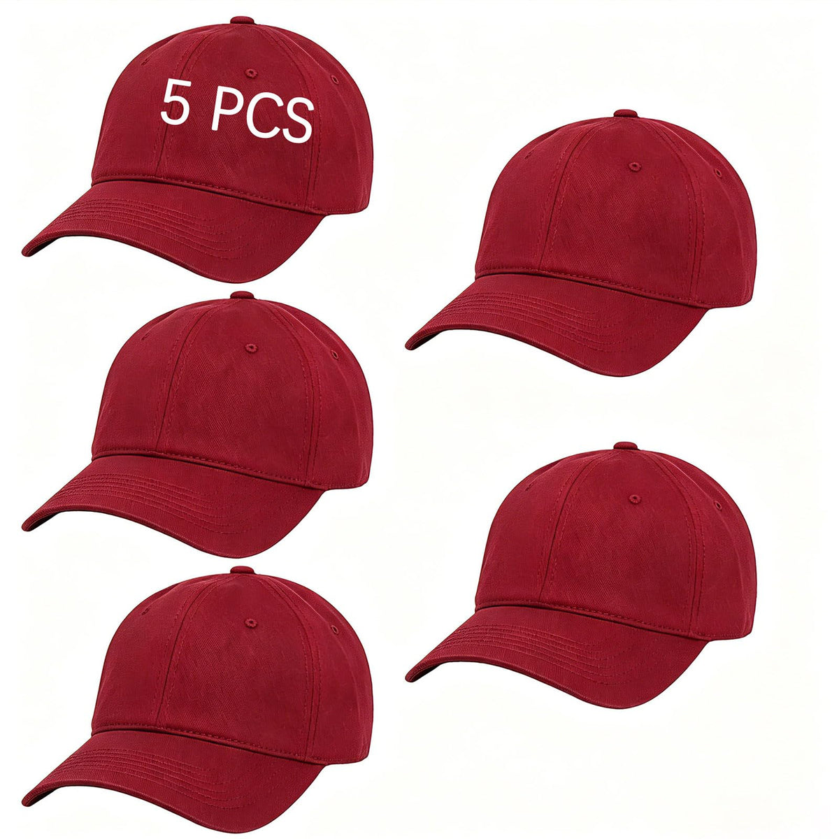 Baseball Cap for Men Women,with Ventilation Eyelets, Adjustable Fit for Hiking Fishing Running Golf