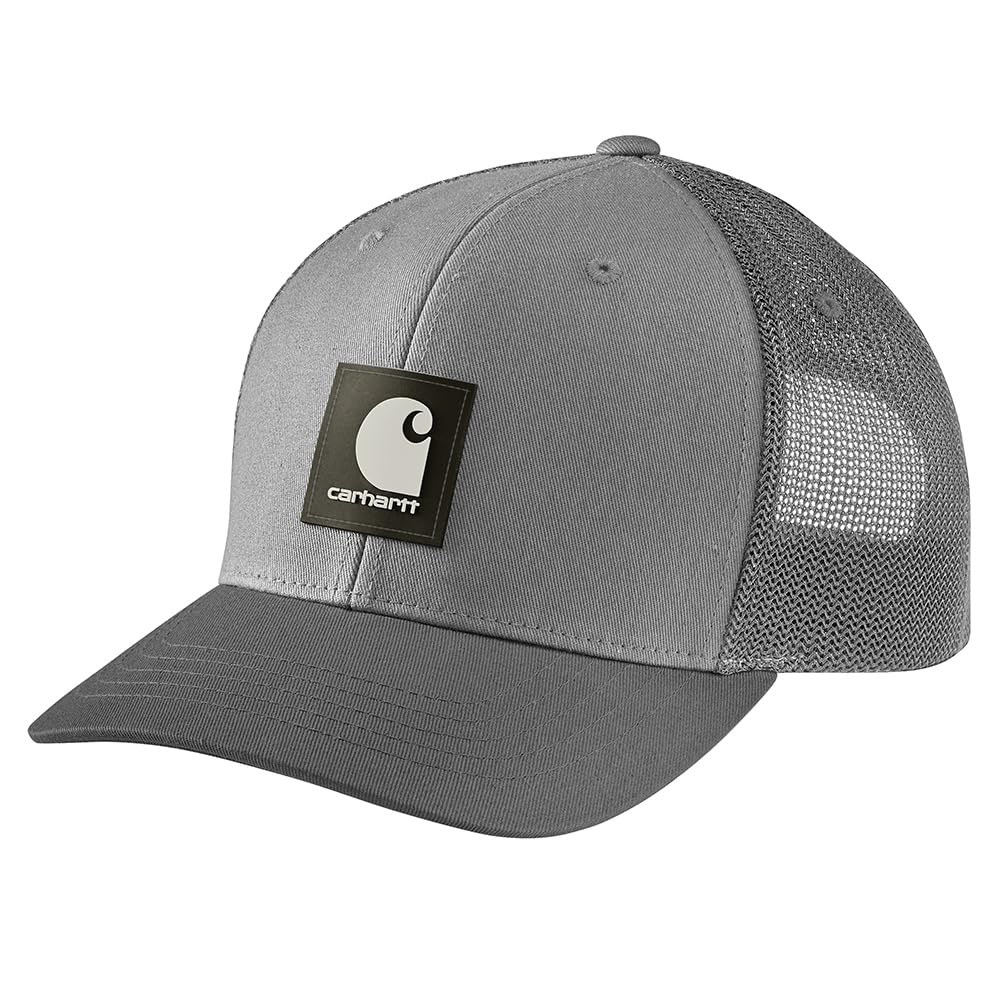 Carhartt Men's Rugged Flex Twill Mesh-Back Logo Patch Cap