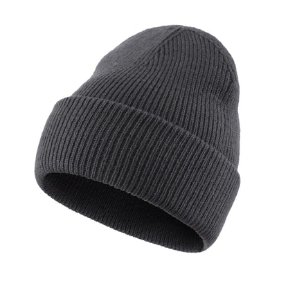 Home Prefer Mens Winter Hats Thick Knit Cuff Beanie Cap Warm Stocking Beanie Hat for Men Women Hunting Fishing Gardening