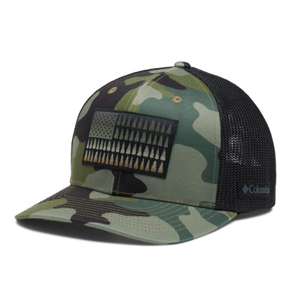 Columbia Unisex Adult PFG Logo Mesh Ball Cap
