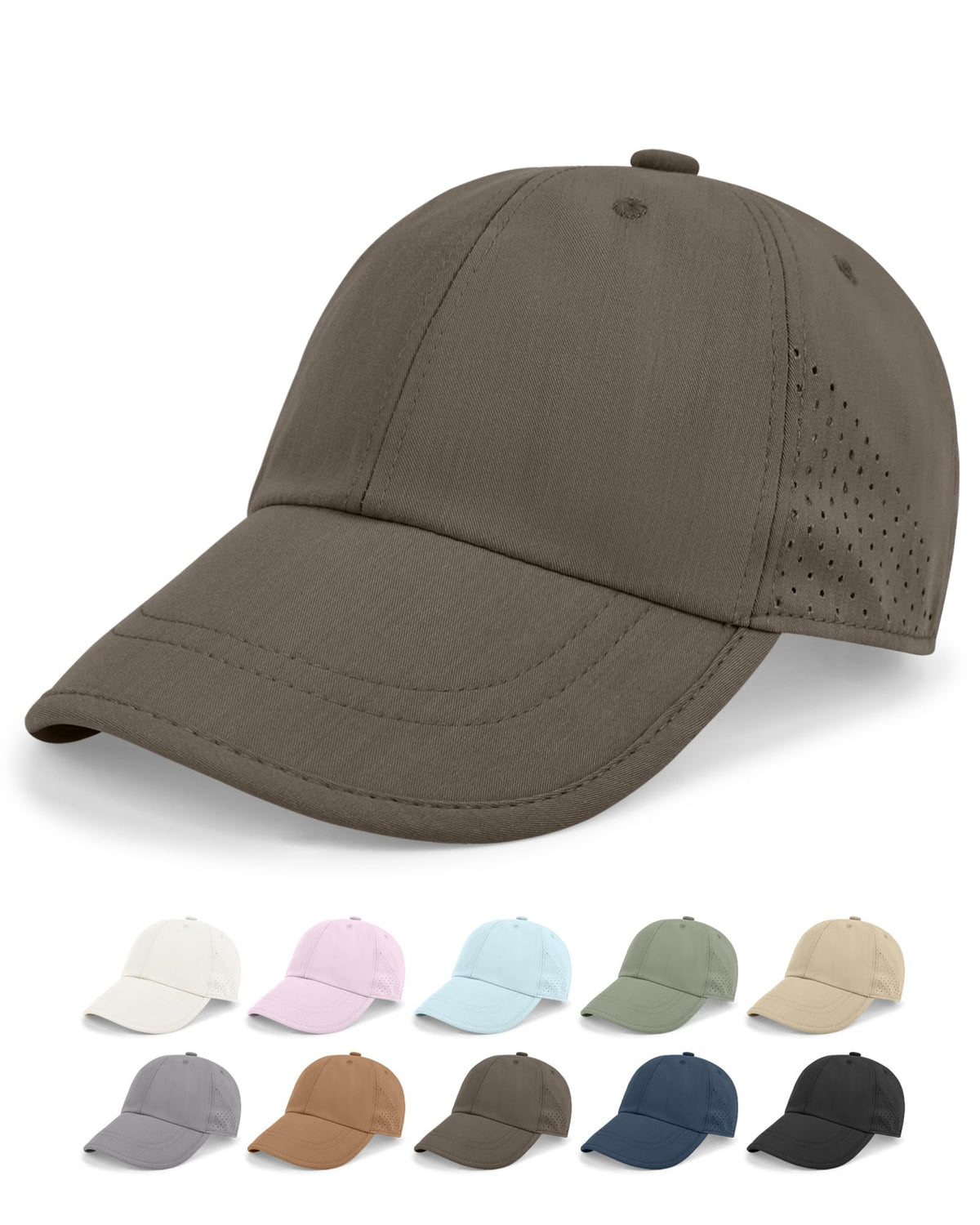 Rosoz Unisex Baseball Cap Vintage UPF 50+ Unstructured Men Women Dad Hat