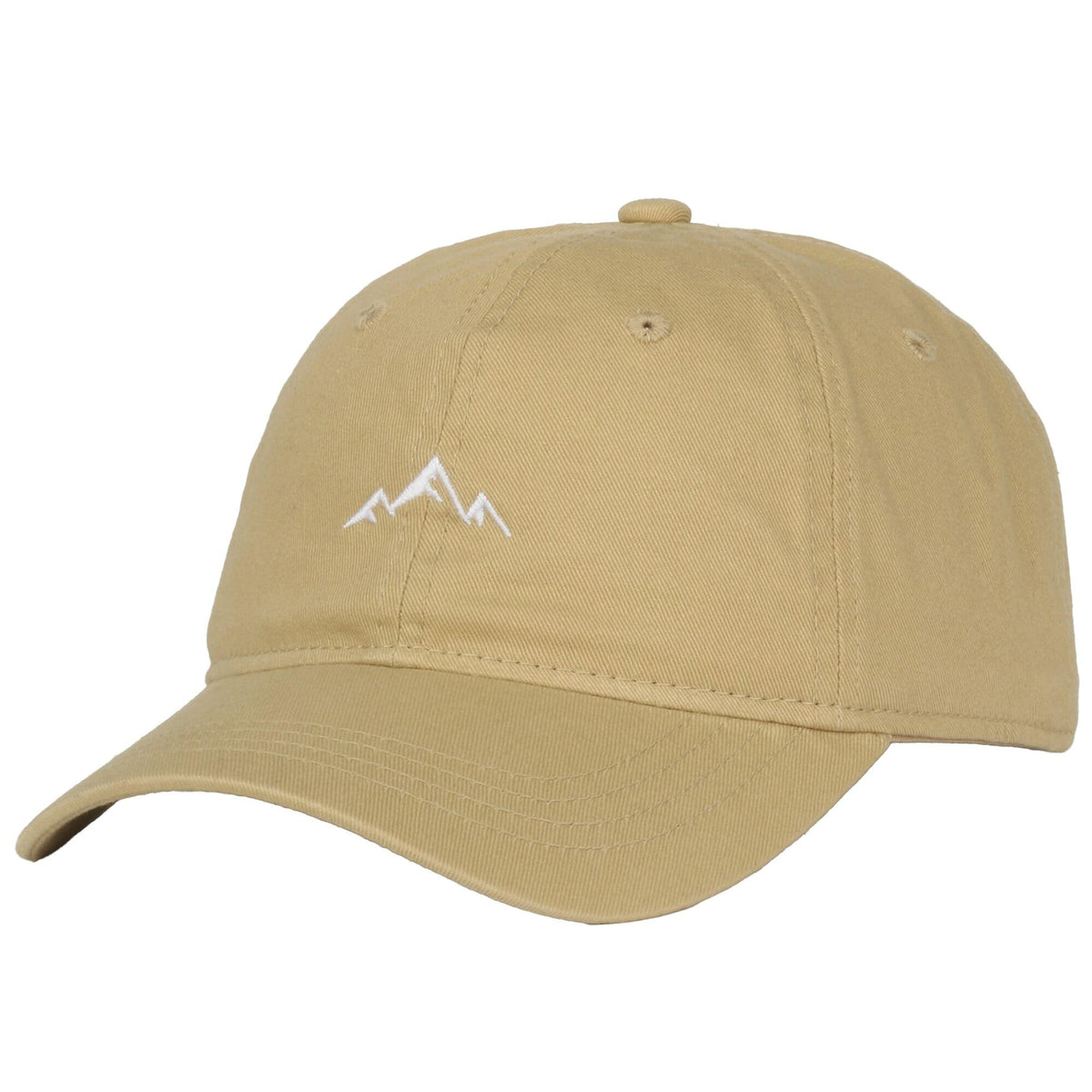Outdoor Cap Mountain Embroidered Dad Hat Adjustable Soft Cotton Polo Style Unstructured Baseball Cap for Men & Women