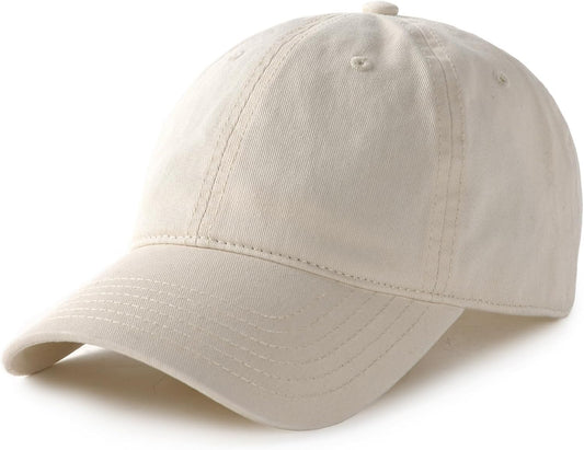 FURTALK Unisex Vintage Unstructured Baseball Cap Washed Cotton Dad Hat