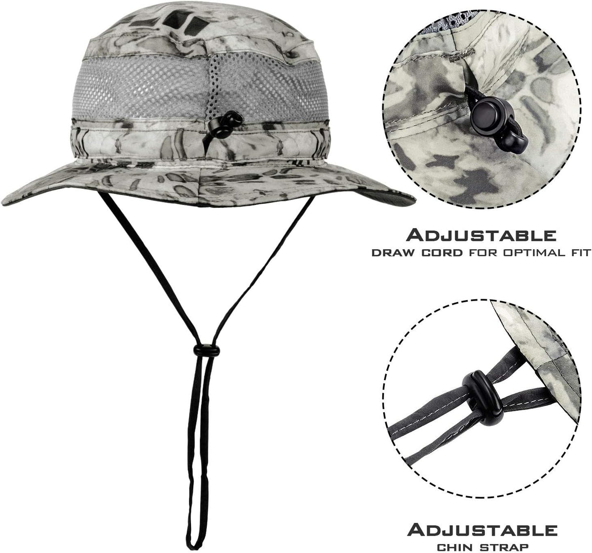 KastKing Sol Armis UPF 50 Boonie Hat for Sun Protection,Men Women