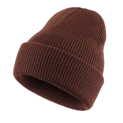Home Prefer Mens Winter Hats Thick Knit Cuff Beanie Cap Warm Stocking Beanie Hat for Men Women Hunting Fishing Gardening