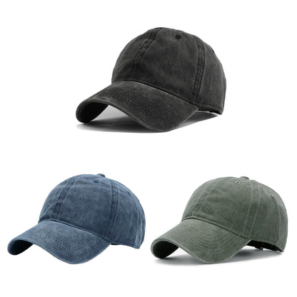 HH HOFNEN Baseball Cap Washed Cotton Unstructured Vintage Hat for Men Women