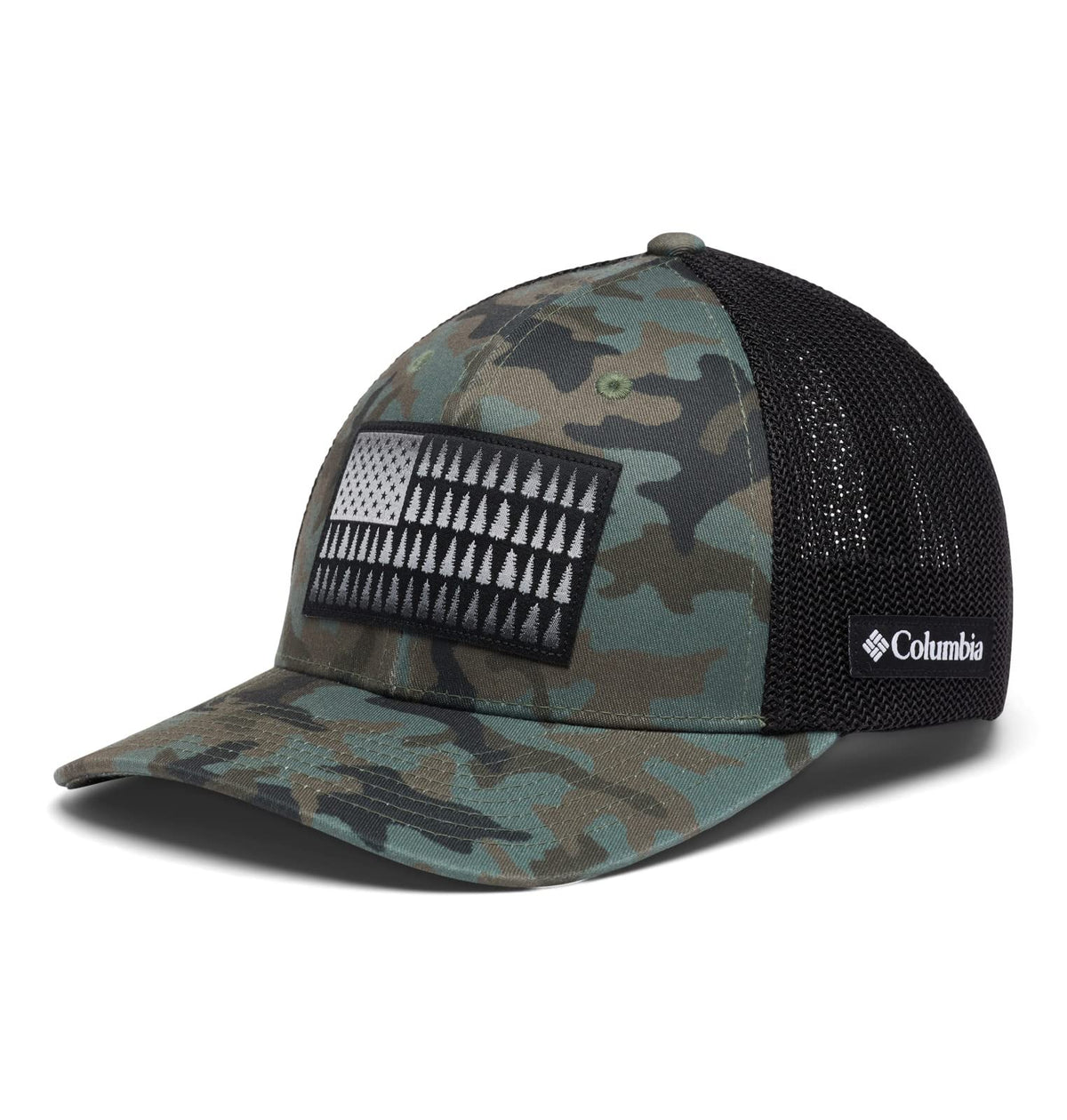 Columbia Unisex Adult PFG Logo Mesh Ball Cap