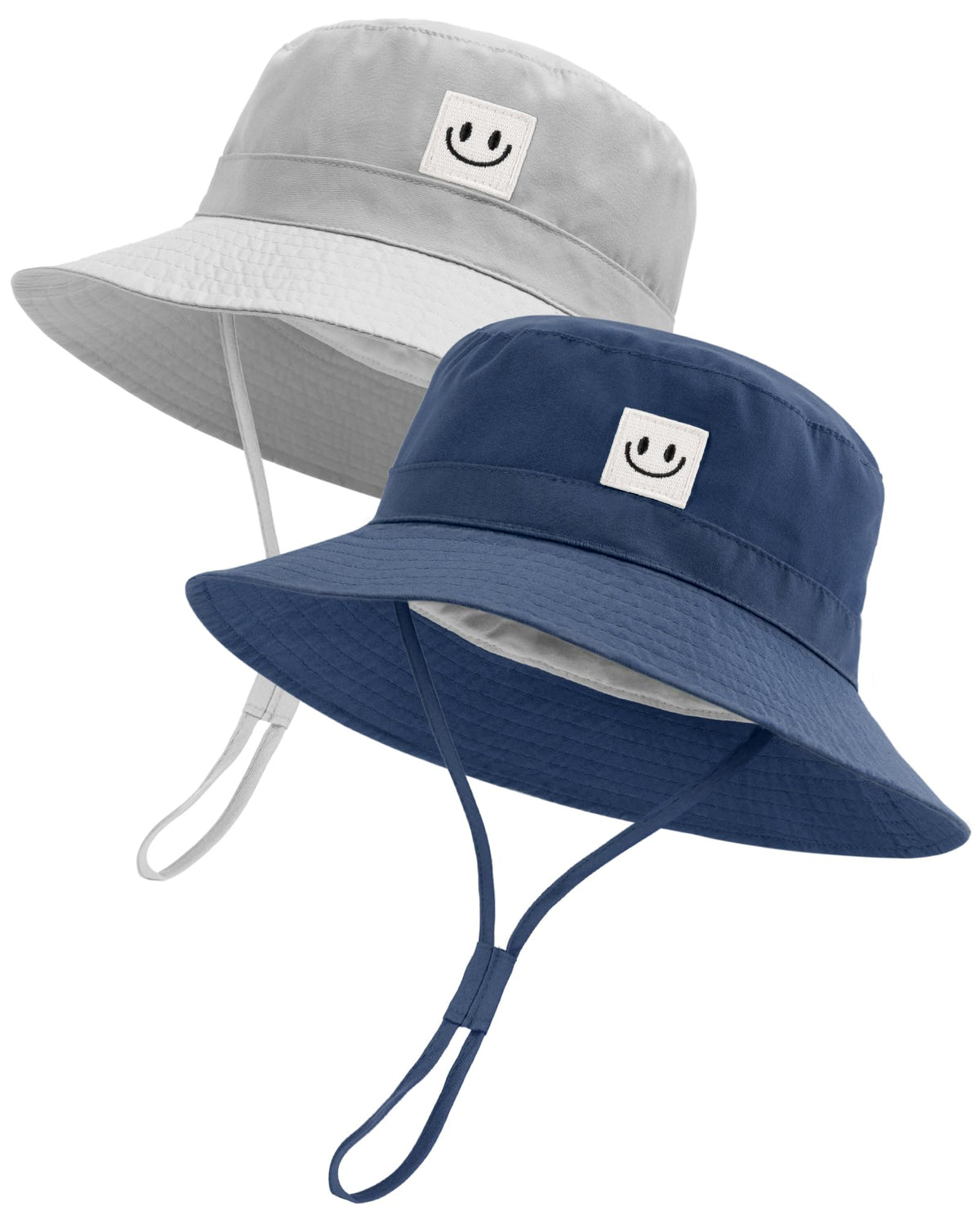 FURTALK Baby Sun Hat Toddler Bucket Hat Beach Smile Face UPF 50+
