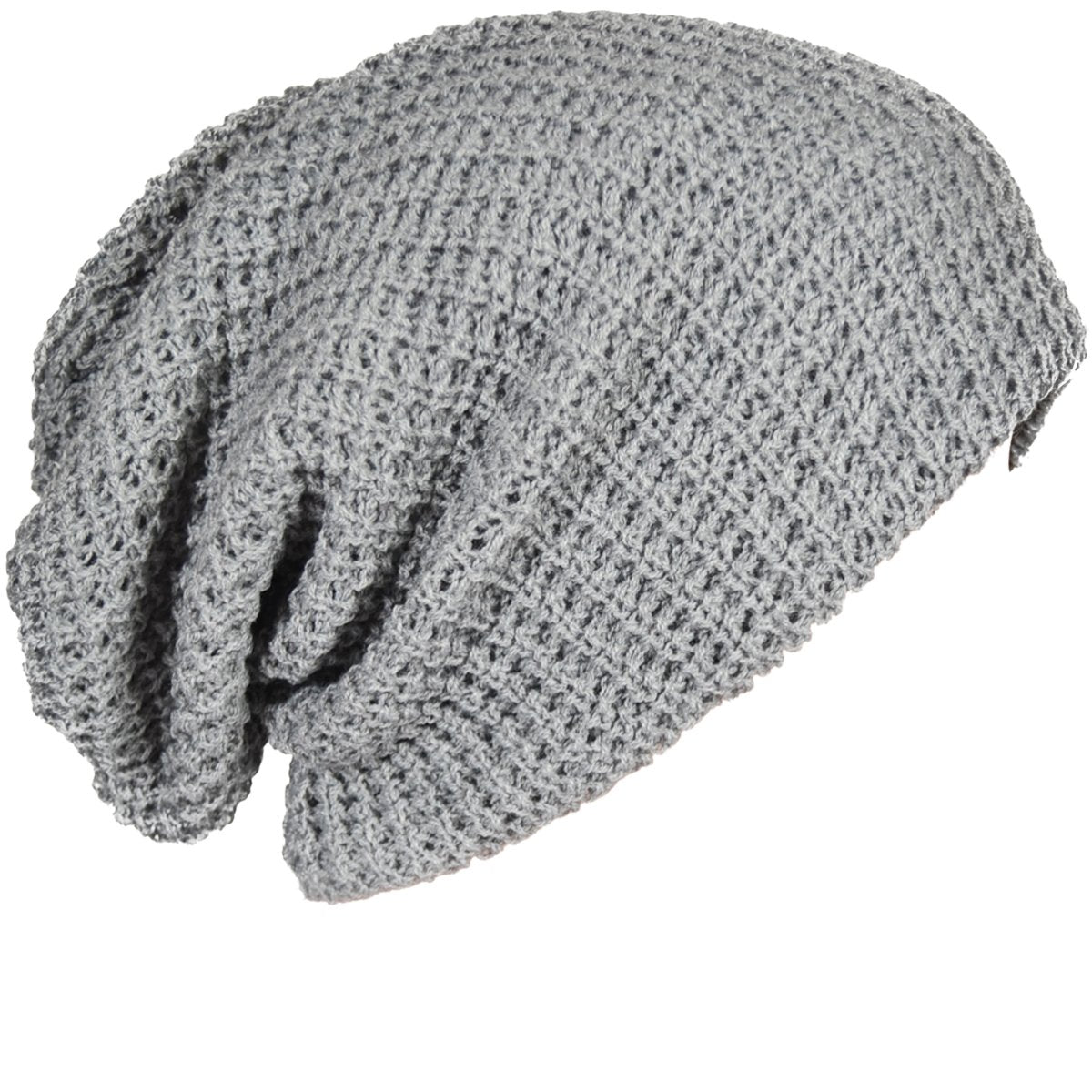 FORBUSITE Mens Slouchy Long Oversized Beanie Knit Cap for Summer Winter B08