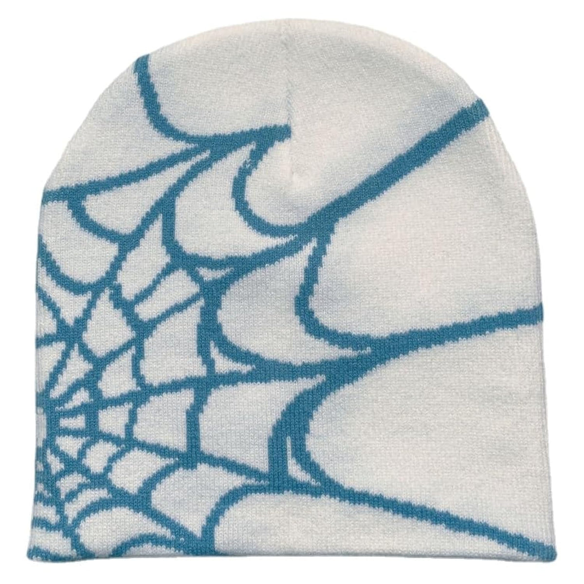 Pooyikoi Y2K Gothic Spider Pattern Wool Acrylic Knitted Hat Women Beanie Winter Warm Beanies Men Casual Skullies Outdoor