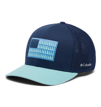 Columbia Unisex Adult PFG Logo Mesh Ball Cap