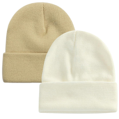 ZOORON Beanie for Men Women Slouchy Winter Beanie Hats Cuffed Skull Caps