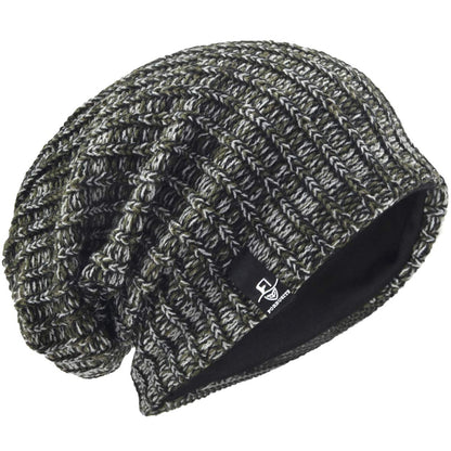VECRY Men's Slouchy Beanie Knit Crochet Rasta Cap for Summer Winter