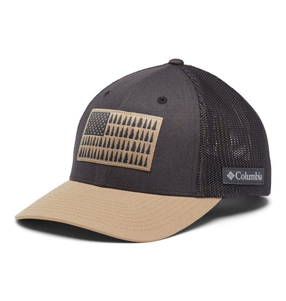 Columbia Unisex Adult PFG Logo Mesh Ball Cap