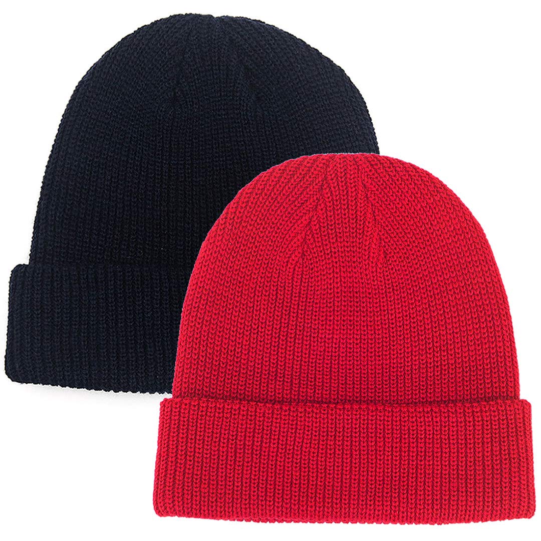 MaxNova Slouchy Beanie Hats Winter Knitted Caps Soft Warm Ski Hat Unisex