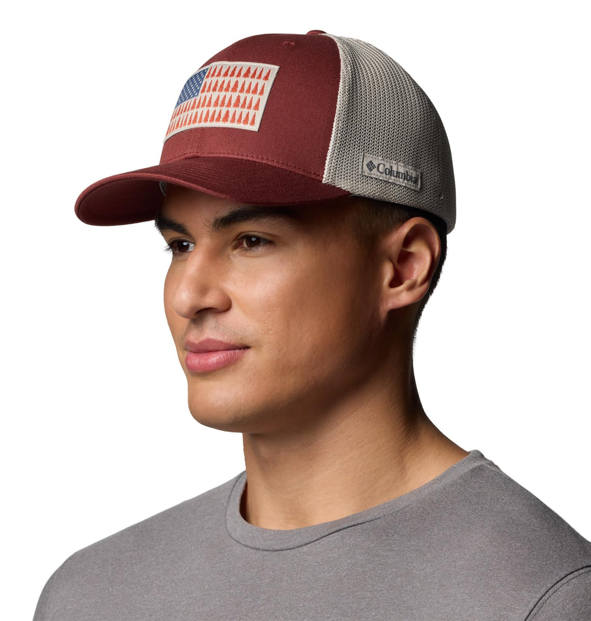 Columbia Unisex Adult PFG Logo Mesh Ball Cap