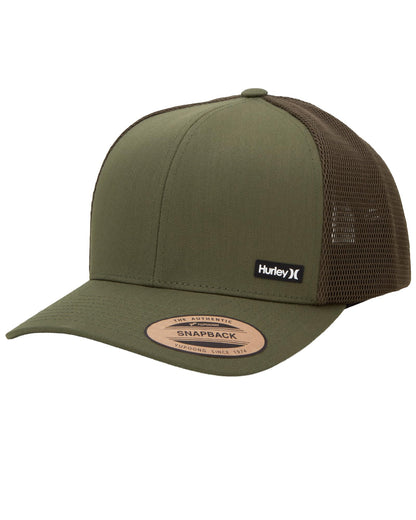 Hurley Men's Caps - H2O-Dri League Baseball Caps for Men with Snapback Closure - Classic Mens Trucker Hats (S-XL)
