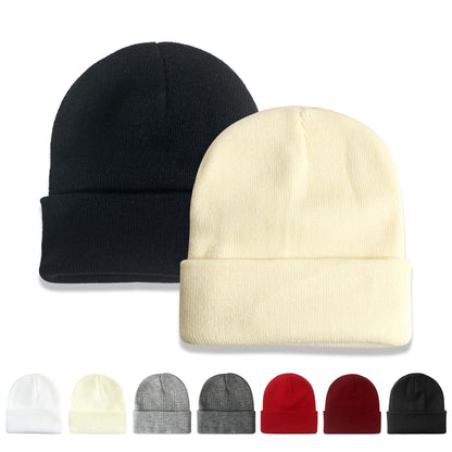 NPQQUAN 2 Packs Beanie for Men Women Winter Hats for Mens Beanie Skull Cap