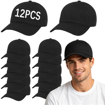 Baseball Cap for Men Women,with Ventilation Eyelets, Adjustable Fit for Hiking Fishing Running Golf