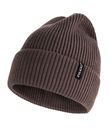 Zylioo XXL Beanie for Men,Big Head Winter Knit Hat,Stretch Warm Skull Cap