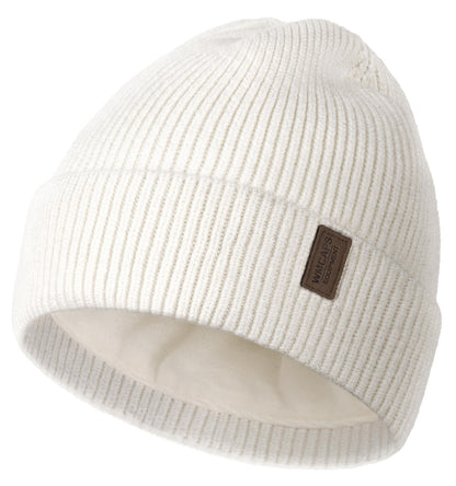 Wmcaps Winter Beanie for Men Women, Soft Warm Fleece Lined Knit Hat