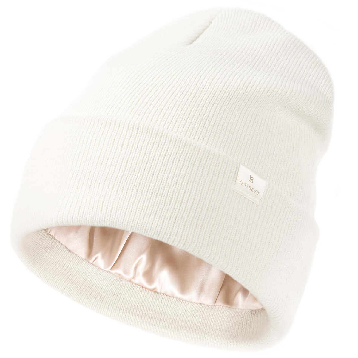 YANIBEST Satin Lined Beanie for Women, Reduce Frizz Winter Hats