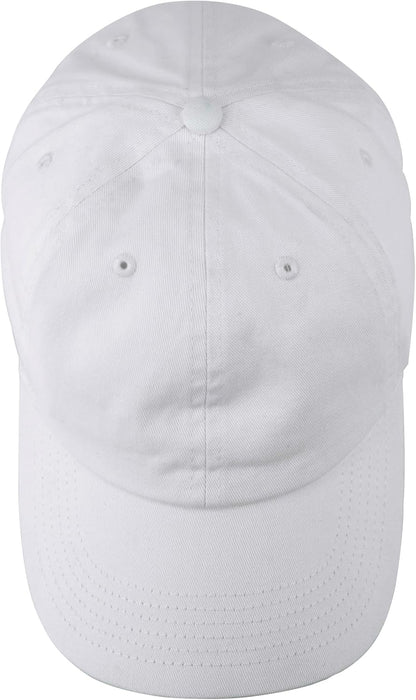Gelante Baseball Cap Dad Hat 100% Cotton Polo Style Plain Blank Adjustable Size.