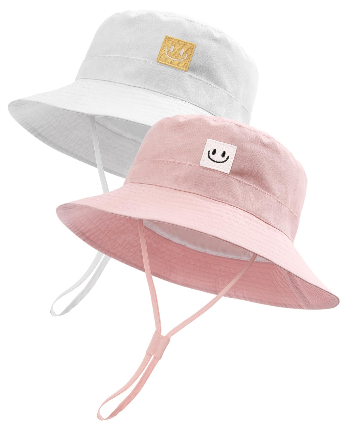 FURTALK Baby Sun Hat Toddler Bucket Hat Beach Smile Face UPF 50+